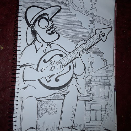 Singing bushman