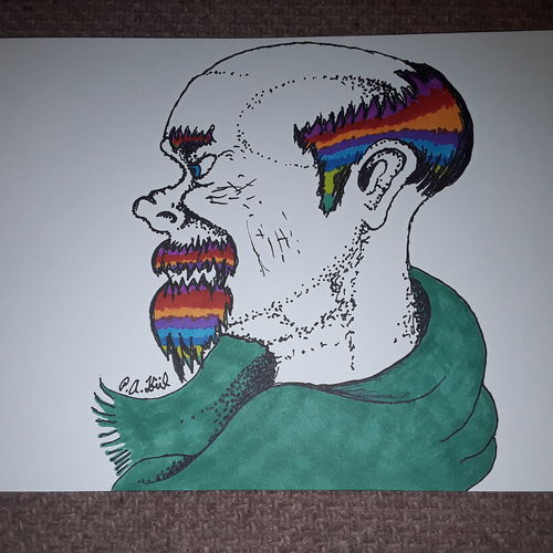 Rainbow man