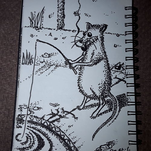 Fishing mouse