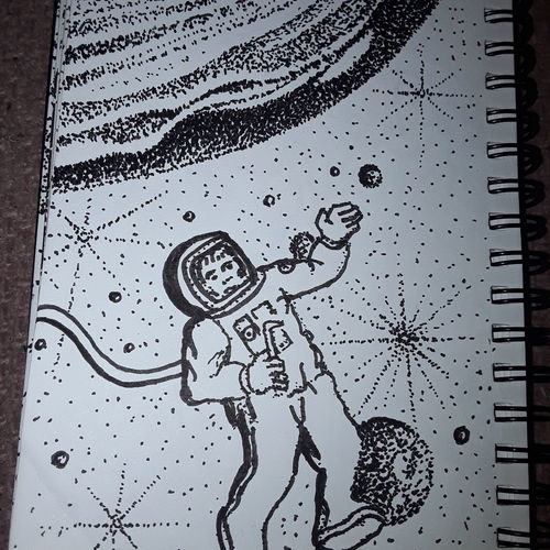 In orbit 