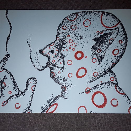 Spotty alien 