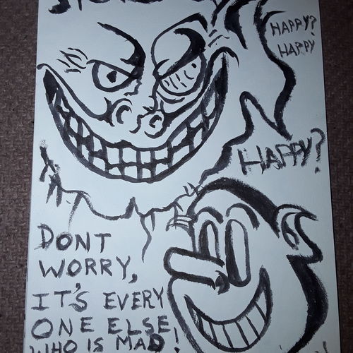 Mad doodle number one