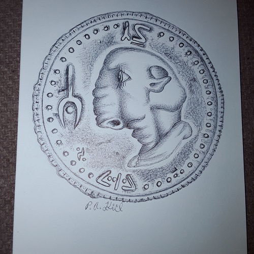 Alien coin 