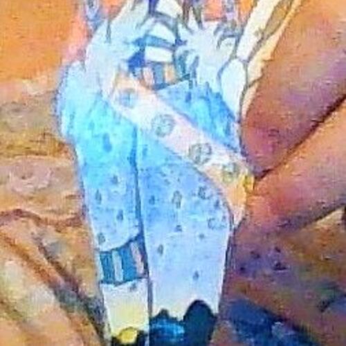 oc/origanal charracter colored and named