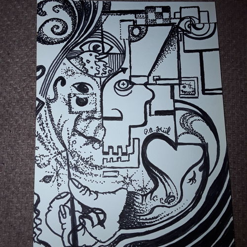The artist 