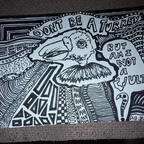Fake vulture 
