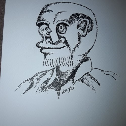 Strange head 