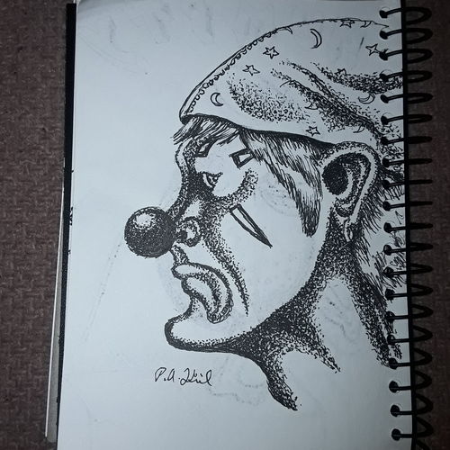 Sad clown 