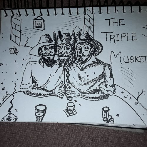 Triple trouble 