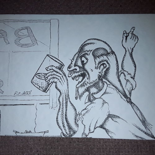 Irritating drunk 