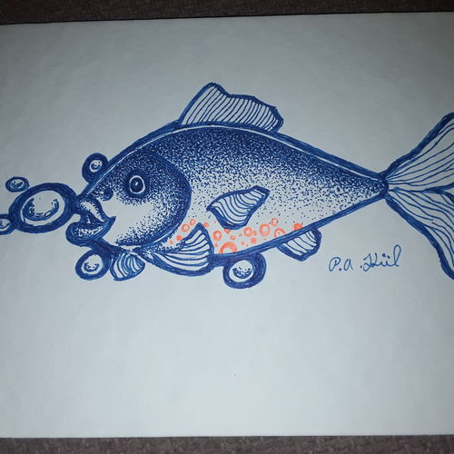 Blue fish