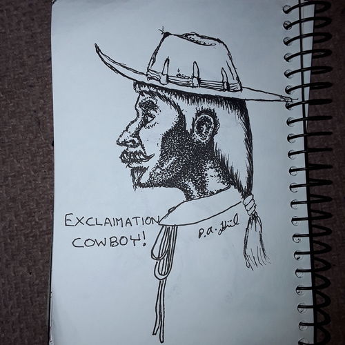 Exclamation cowboy