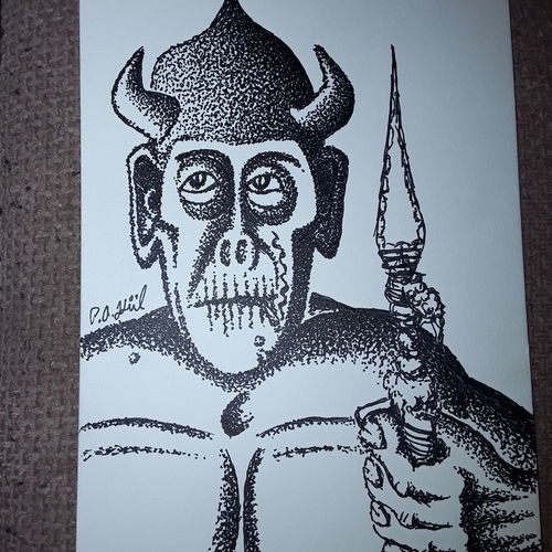Monkey demon warrior 