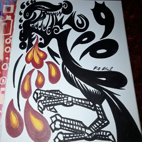 Fire spitting Dragon 