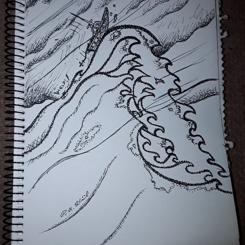 Caught in a storm