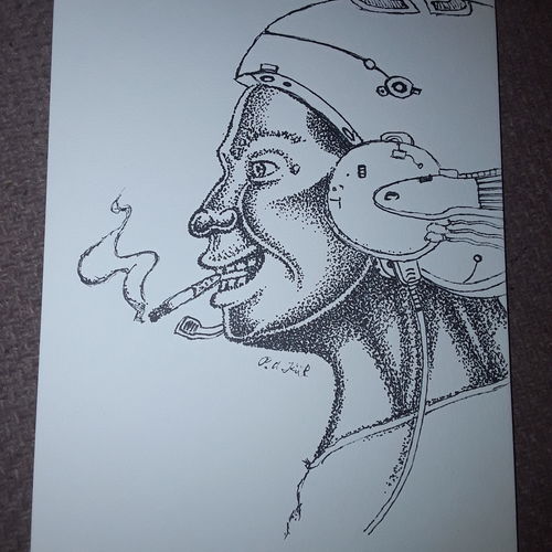 Space man
