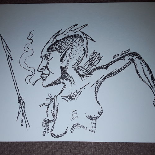 Fish warrior 