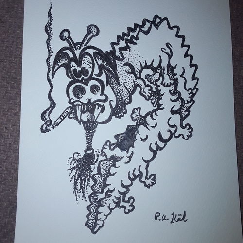 Cartoon Dragon 