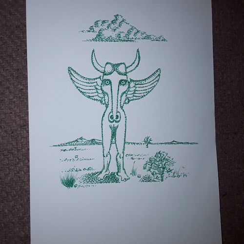 Beast with wings 