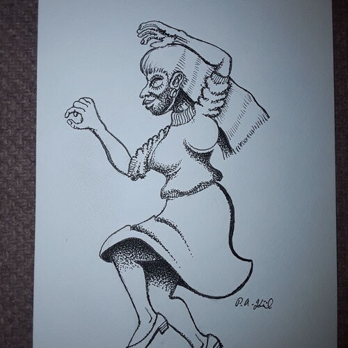Manly woman 