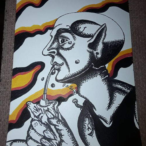 Drinking Alien 