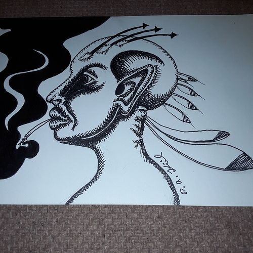 Alien lady