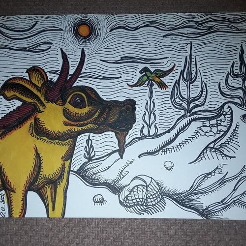 Surreal scene 