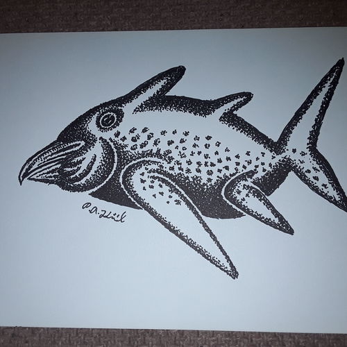 Bird fish 