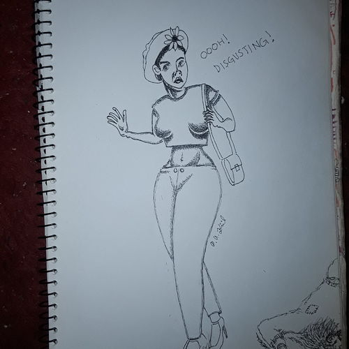Snooty girl 