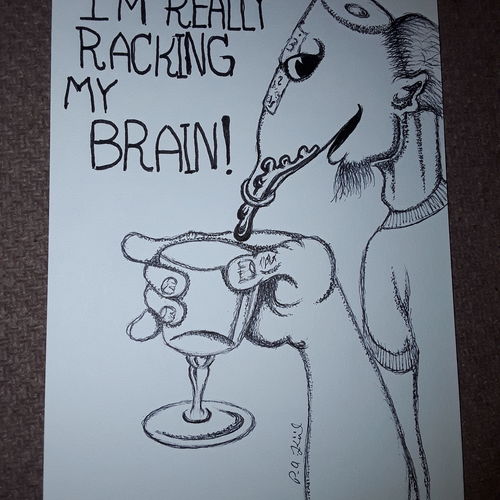 Racking my brain 