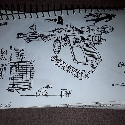 Alien pistol 