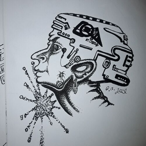 Sci-fi head 