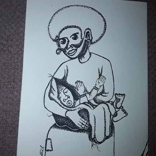 Mother and child 