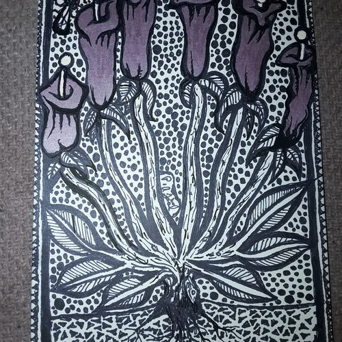 Bronze flowers 
