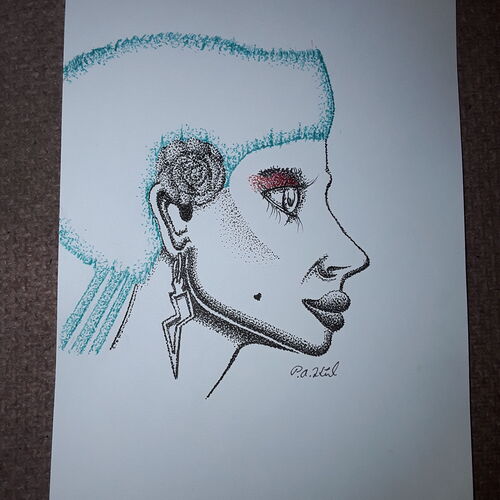 Blue girl 