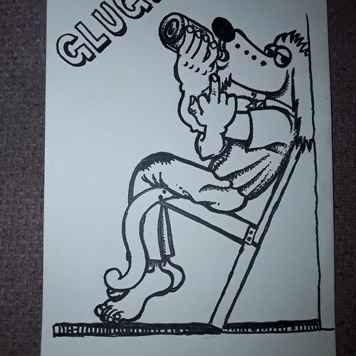 Drinking doggy 