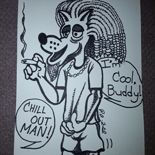 Anxious hippy 