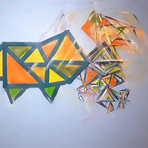 Triangle love maze
