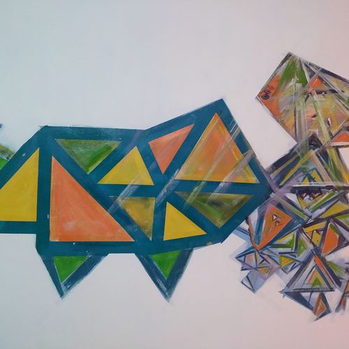 Tangle of family triangles