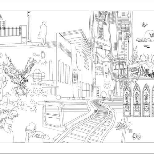 Impromptu - Line Art 