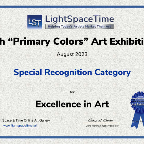 Special Recognition Award