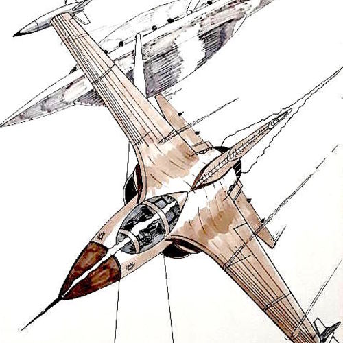 Dogfight with a UFO