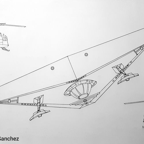 TR-3B Chopper Escort (sketch)