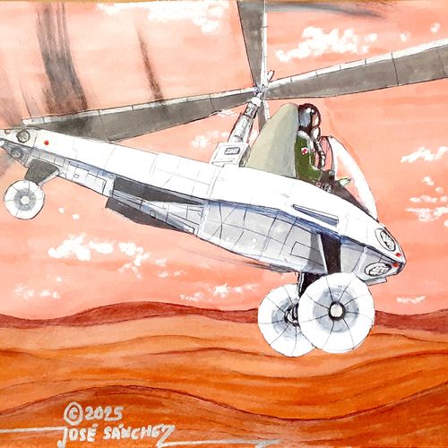 Mars SER (Small Experimental Rotorcraft)