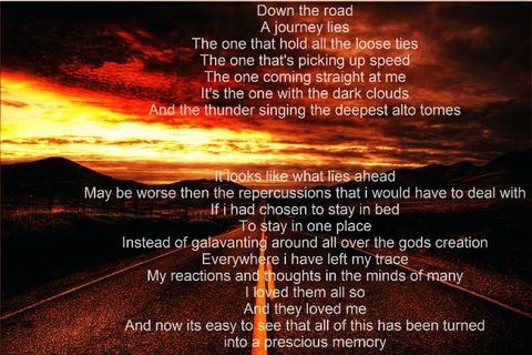 Down the Road a Journey Lies