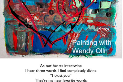 Painting with Wendy