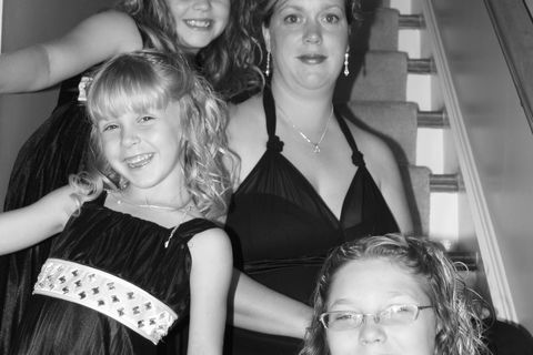 A mother and a daughter