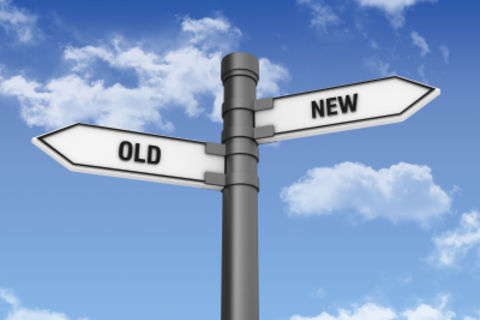 Out With The Old, In With The New!
