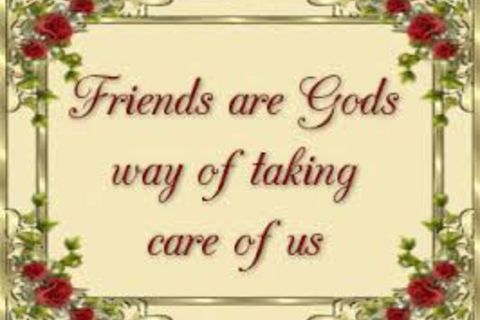 God and my Friend