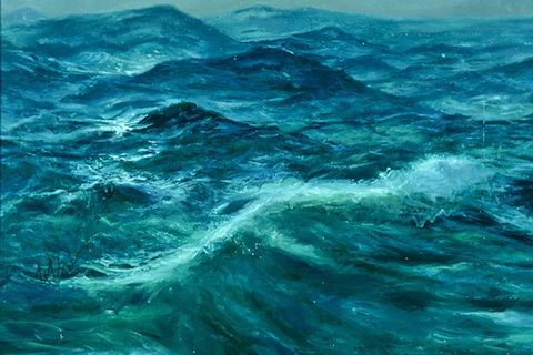 The open sea 
